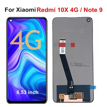 

6.53'' Original LCD For Xiaomi Redmi 10X 4G LCD Display Touch Screen Digitizer Assembly For Xiaomi Redmi Note 9 LCD Display