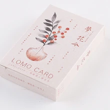 L39-Dream flower бумажные поздравительные открытки lomo card(1 упаковка = 28 штук
