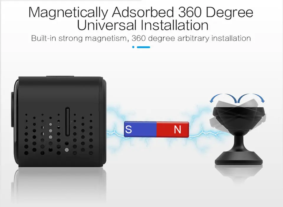 Electop Мини WiFi камера 1080P ИК ночного видения Домашняя безопасность ip-камера CCTV Обнаружение движения Беспроводная радионяня DVR видеокамера