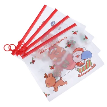 

20Pcs Practical Waterproof Pen Storage Bag Stationery Pouch