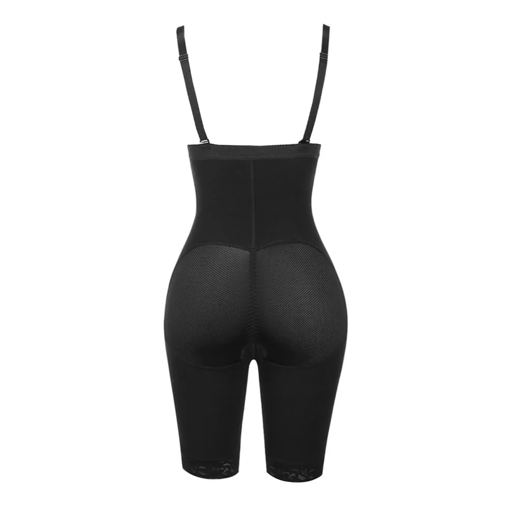 Профессия Для женщин Full Body shaper до середины бедра пояс утягивающий камзол Высокая Талия Для женщин гимнастический костюм шорты брюки