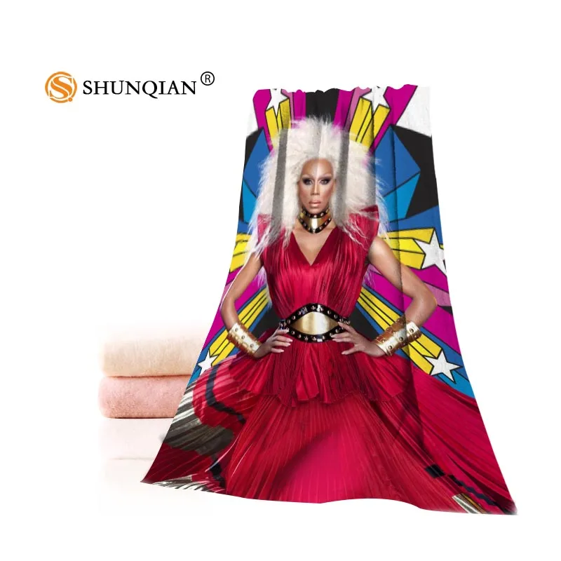 Изготовленный На Заказ RuPaul 35x75 см уход за кожей лица Полотенца s для лица бамбукового волокна мочалки салфетки для бани халаты быстросохнущие спортивные Полотенца
