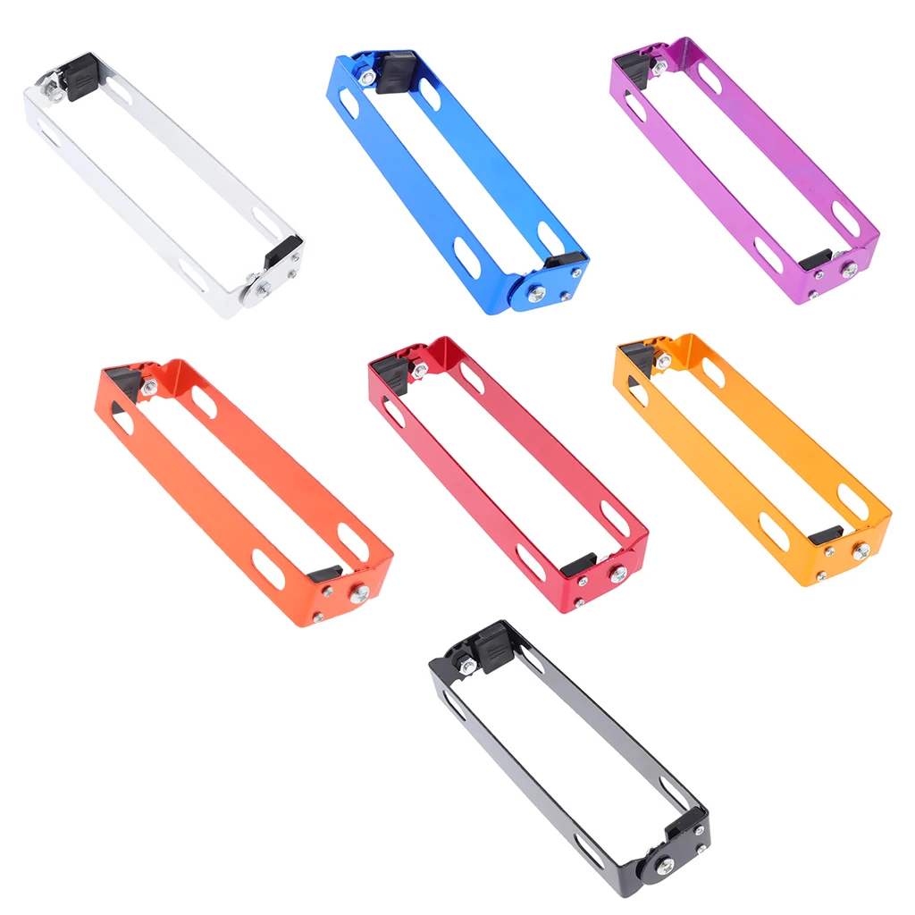 Adjustable Motorcycle Retrofit License Plate Frame License Plate Bracket Motorcycle Accessories Universal for Electric Scooters