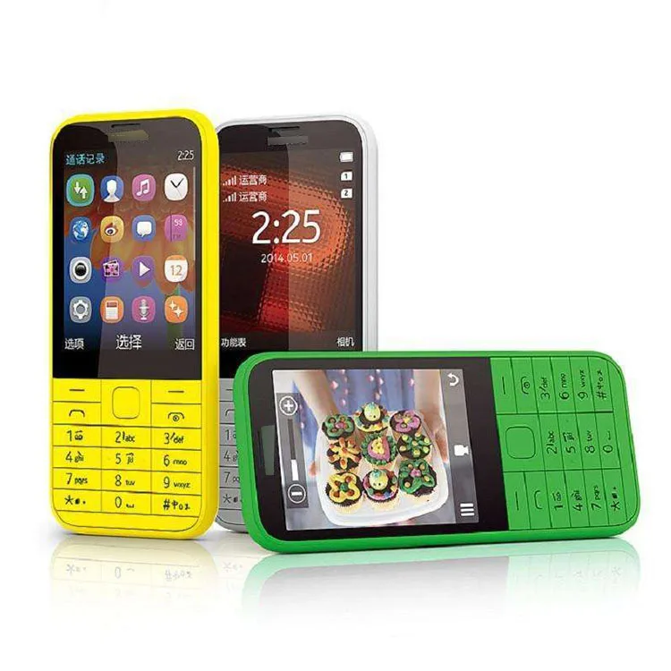 

225 Big Screen 2.8-Inch Large Font Elder People Mobile Students China Mobile Button Backup Long Standby Elder's Mobile Phone