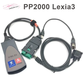 

Diagbox v7.83 Lexia3 PP2000 Lite Version Car Scanner with Good Chip PCB Vehicle Auto Diagnostic Tool for Citrooen for Peeugeot