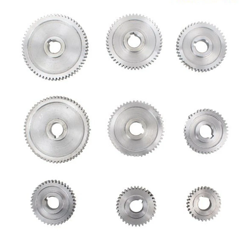 Promotion! 18Pcs/Set CJ0618 Metal Gears Mini Lathe Gear Metal Cutting Machine Tool Gear