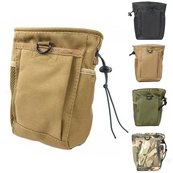 

Outdoor Camping Tactical Drawstring Bags Metal Detecting Finds Bag Oxford Cloth Hiking Waist Pack Washable Waterproof Bags