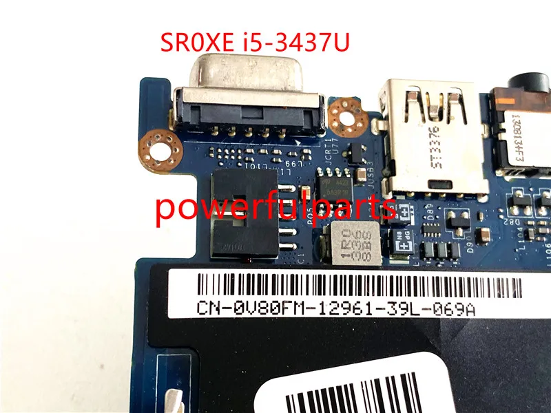 Placa-mãe para Computador Dell Latitude 6430u 100% Funcionamento 0v80fm com 1.90ghz Qcz00 - Imagem 4