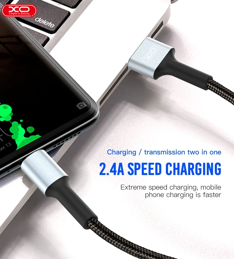 XO для iPhone 11 USB кабель двусторонняя игра быстрая зарядка Micro USB кабель для samsung s6 s7 edge быстрая зарядка телефон type-C кабель