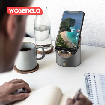 

Bluetooth speaker Portable Wireless Loudspeaker Sound System Smart Sensor Mini Desktop Clock Sound For Android ios Phone