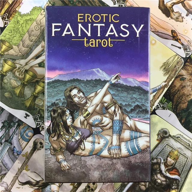 Baraja de 78 cartas eróticas de Tarot, cartas de astrología de oráculo  Sensual en inglés completo, juego de mesa, tarjeta de adivinación de Tarot  - AliExpress