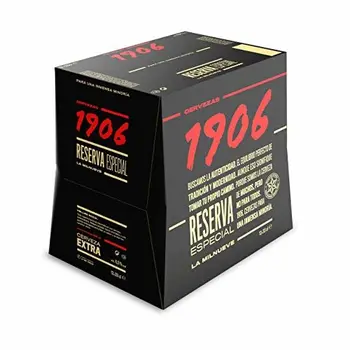 

1906 Reserva Especial Cerveza Rubia - 12 Botellas de 330 ml. (Total: 3960 ml.)