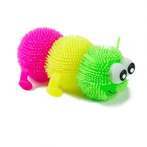 puffer caterpillar toy