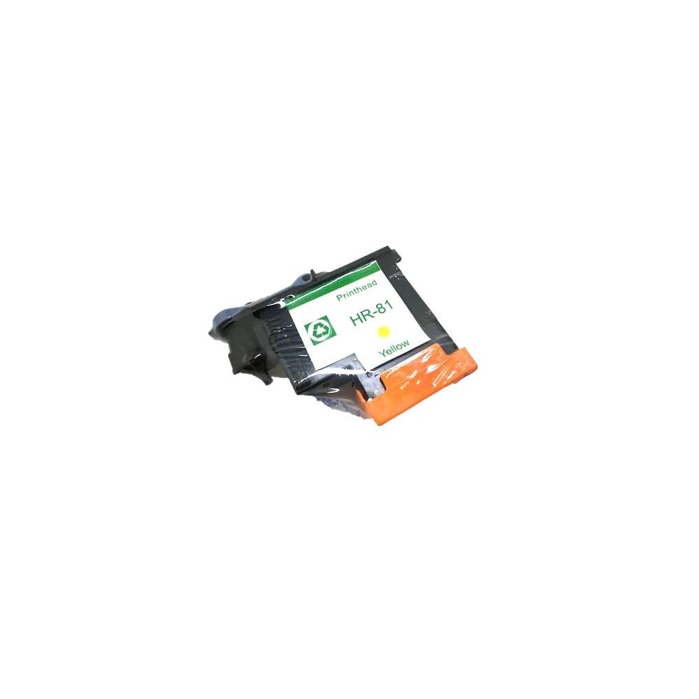 1х Желтая печатающая головка совместима с hp81 Designjet 5000 5000ps 5500 5500ps струйный принтер печатающая головка