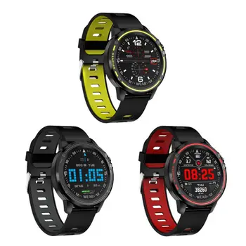 

Microwear L8 Sport Smart Watch Waterproof IP68 Oxygen ECG Blood Pressure Monitor R9UA
