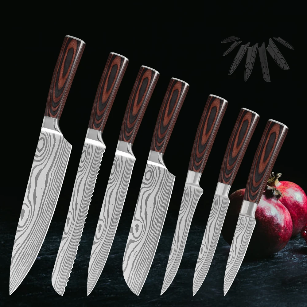 弯彩木11号纹7件套