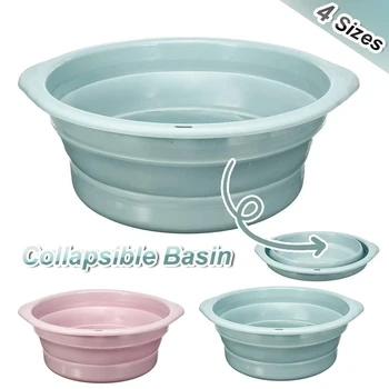 

Spot Portable Collapsible Camp Wash Basin Water Storage for Camping Fishing Outdoor Travel Washing QP2