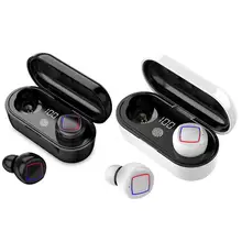 HMB-11 Беспроводная Bluetooth 5,0 гарнитура 8D Высокая точность стерео Спортивная гарнитура IPX7 Водонепроницаемая F9 беспроводная гарнитура