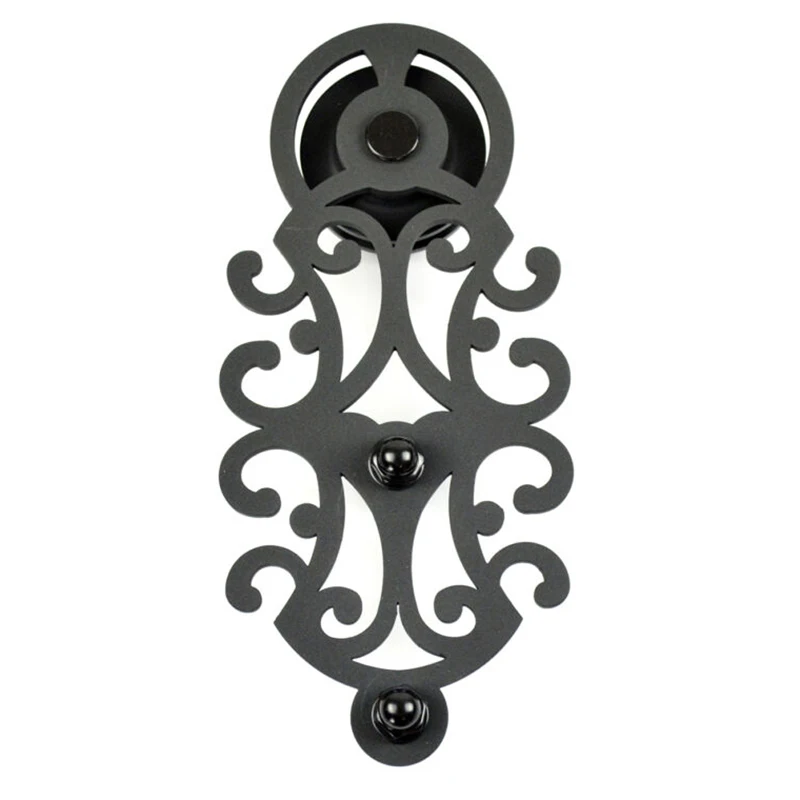 

Nordic Japanese Style Sliding Tracks Barn Wood Door Interior Hardware Home Decoration 2pcs