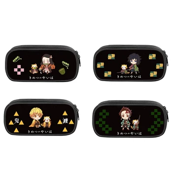 

Japan Anime Demon Slayer: Kimetsu No Yaiba Kamado Nezuko Cosplay Student Pen Bag Pencil Case Cosmetic Bag Storage Bag Gifts