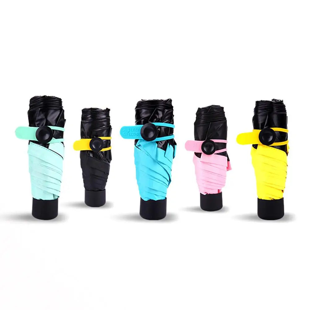 

180g Small Portable Folding Fashion Mini Pocket Umbrella Women Waterproof Windproof UV Protection Umbrellas Travel