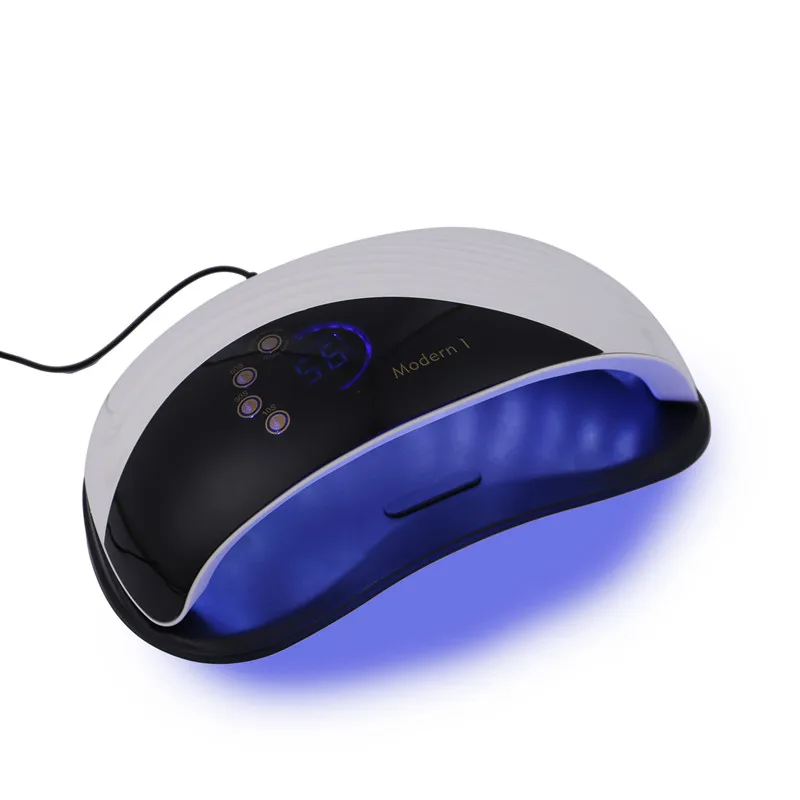 Modern 1 LED Nail Lamp with 42 Pcs For All Gels Polish Sun Light Manicure Dryer Drying Smart LCD Display | Красота и здоровье