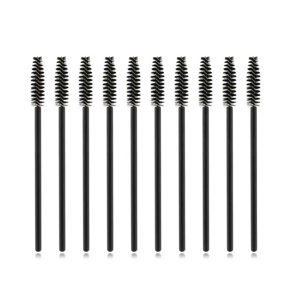 

50PCS Eyelash Roller Brush Comb Eyebrow Stick Lip Brushes Beauty Appliance Eye Shadow Makeup Brush Drop Shipping