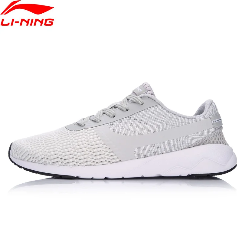 Li Ning Для мужчин в мелкую полоску образа жизни Спортивные дышащие кроссовки