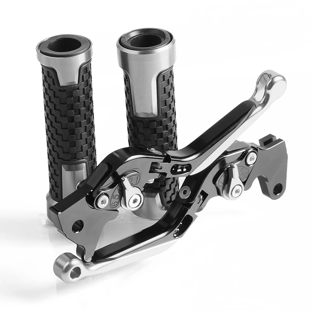 GY GY GSXR600 06-10 Мотоцикл с ЧПУ Складные рычаги тормоза сцепления руль ручки для Suzuki GSXR GSX-R 600 GSX-R600 GSXR600 2006-2010 2011 - Цвет: GY GY GSXR600 06-10