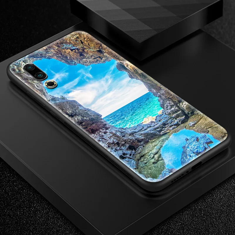 Для Meizu 16s 16th Plus 16X M6T M882Q M892Q закаленное стекло чехол для Meizu M5 M6 M8 M9 Note Силиконовый ТПУ Рамка Бампер защитный чехол - Цвет: H115