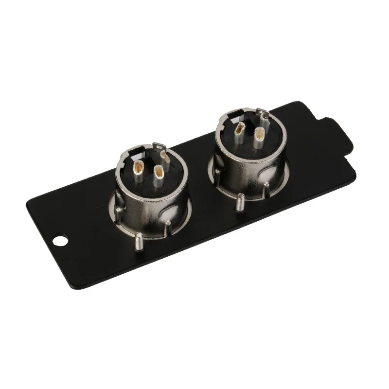 3Pin XRL Штекерный гнездовой модуль динамический функциональный адаптер