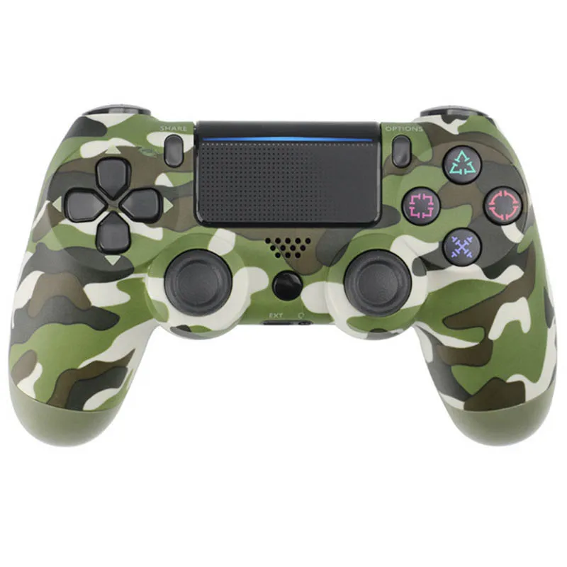 Bluetooth беспроводной USB проводной джойстик для PS4 контроллер подходит для Mando ps4 консоль для Playstation Dualshock 4 геймпад для PS3 - Цвет: Army Green Wirelss