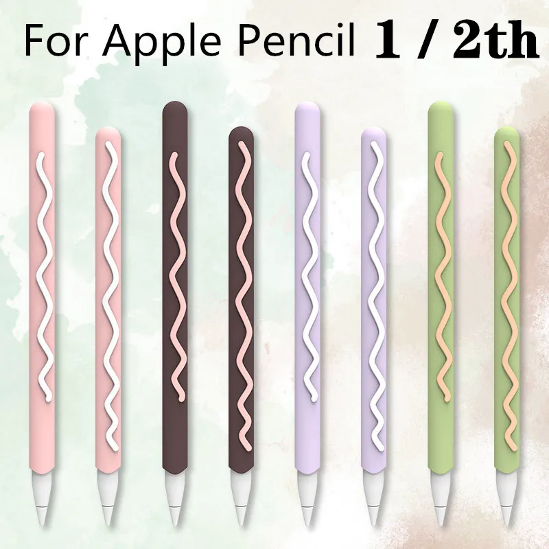 Cute Silicone Stylus Pen Case For Apple Pencil 2 1 Generation Skin
