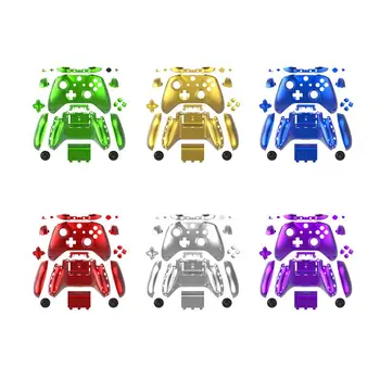 

Shell for Xbox One S Slim Controller Cases Plating Replacement Housing Shell Case Full Set Cover For Xbox One Slim