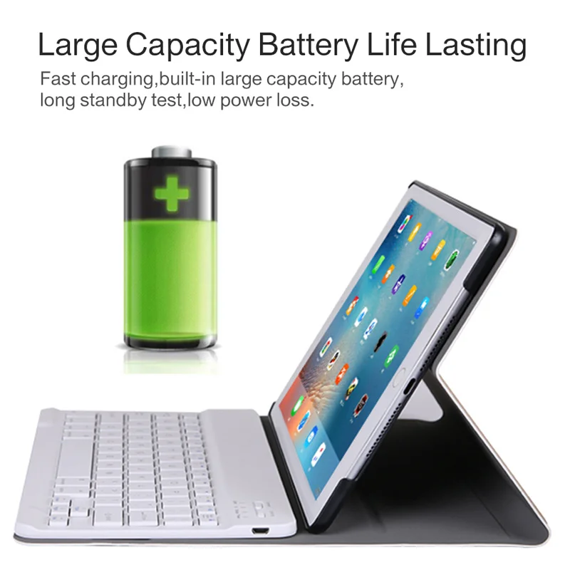  Business Case for IPad Mini 1 2 3 4 5 2019 Wireless Bluetooth Keyboard Full Protective Portable Key