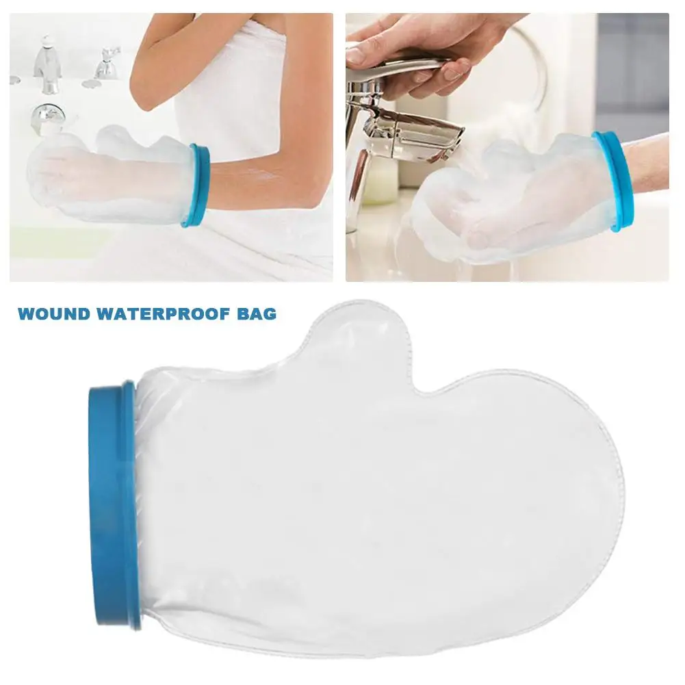 Waterproof Hand Cast Covers for Adult Shower Bath, Wrist Cast Protector Sleeve Bag Covers to Broken Hand Wrist Fingers Surgery