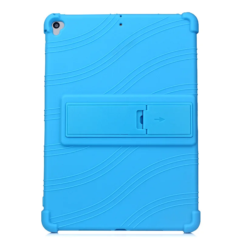 Мягкий силиконовый чехол из поликарбоната для iPad 10,2 7го поколения A2200 A2198 чехол противоударный с подставкой детский чехол для iPad Pro 10,5 Air 3 Funda