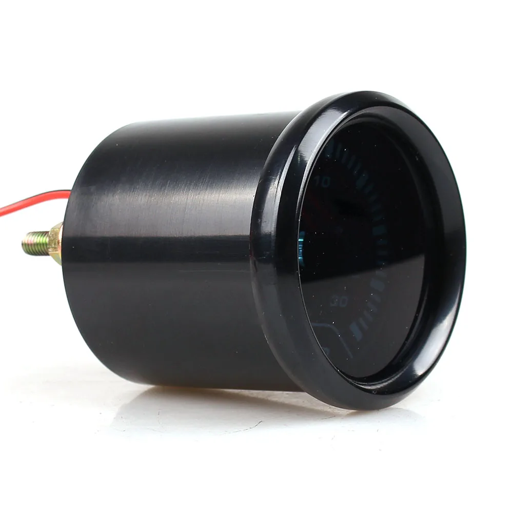 52mm 2inch Led Clear Lens Car-30-30 PSI Turbo Boost Gauge For Universal Car