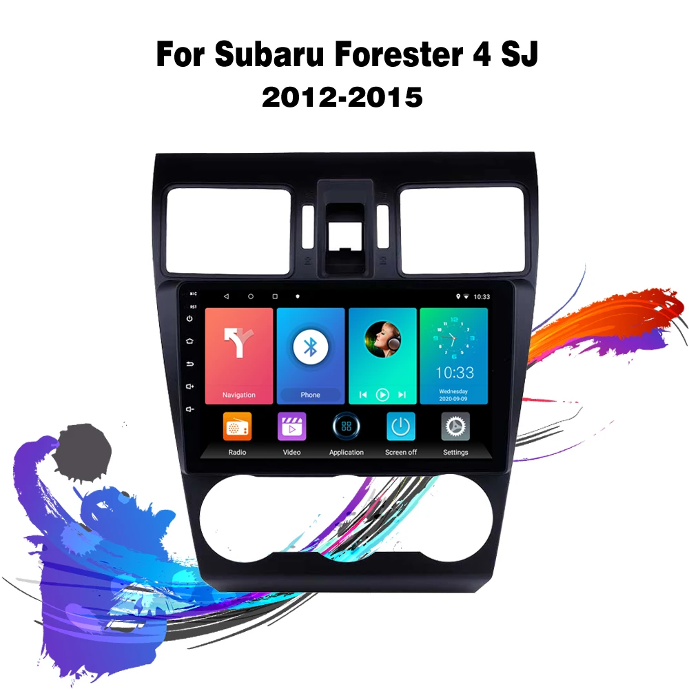 Автомобильный мультимедийный видеоплеер easteregg для Subaru Forester 2012-2015 9 дюймов 2 Din Android