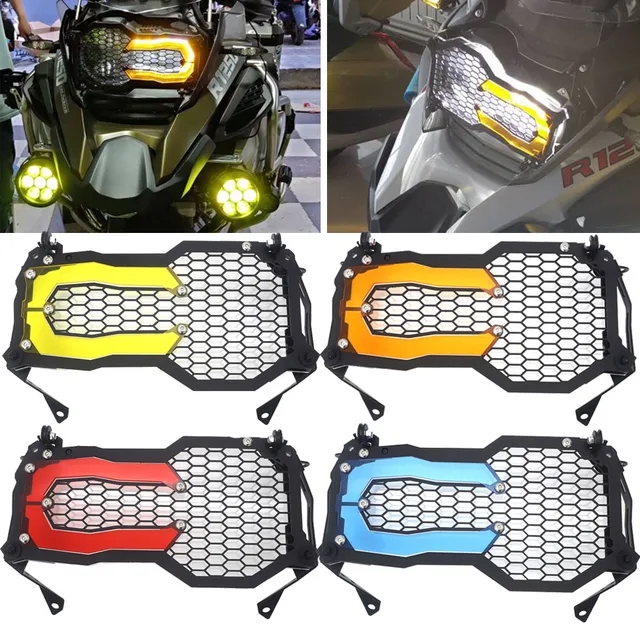 ヘッドライトガード プロテクター アドベンチャーモーターサイクル