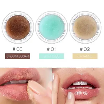 

42g Lip Care Scrub Smooth Moisturizing Exfoliating Anti Wrinkle Enhancer Balm Cream Natural Aging Gel Labial Exfoliate C4R9