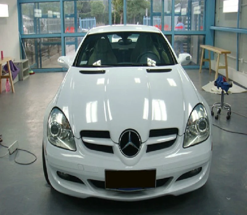 White Glossy Vinyl Film Sticker-6