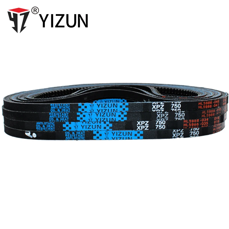 YIZUN XPZ/3VX Тип XPZ560 ~ 800 мм длинный ремень с зубчатой резиновой проволокой |