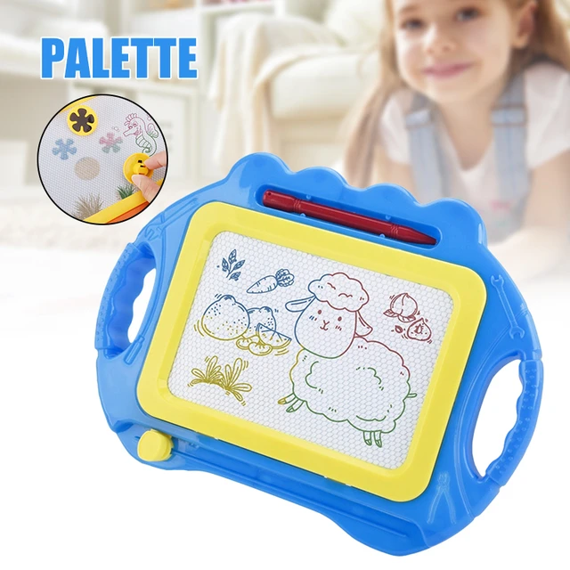 Mini Magnetic Drawing Board Portable Erasable Colorful Writing Pad Toy For  Kid Toddlers Babies With One Pen Birthday Gift New - AliExpress