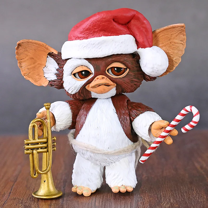 NECA Gremlins Gizmo Рождество ограниченный выпуск ПВХ экшн-фигурка Коллекционная модель