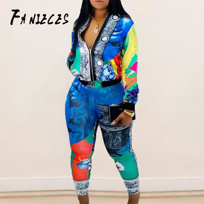 Женский дизайнерский спортивный костюм комплект из двух предметов: кофта с