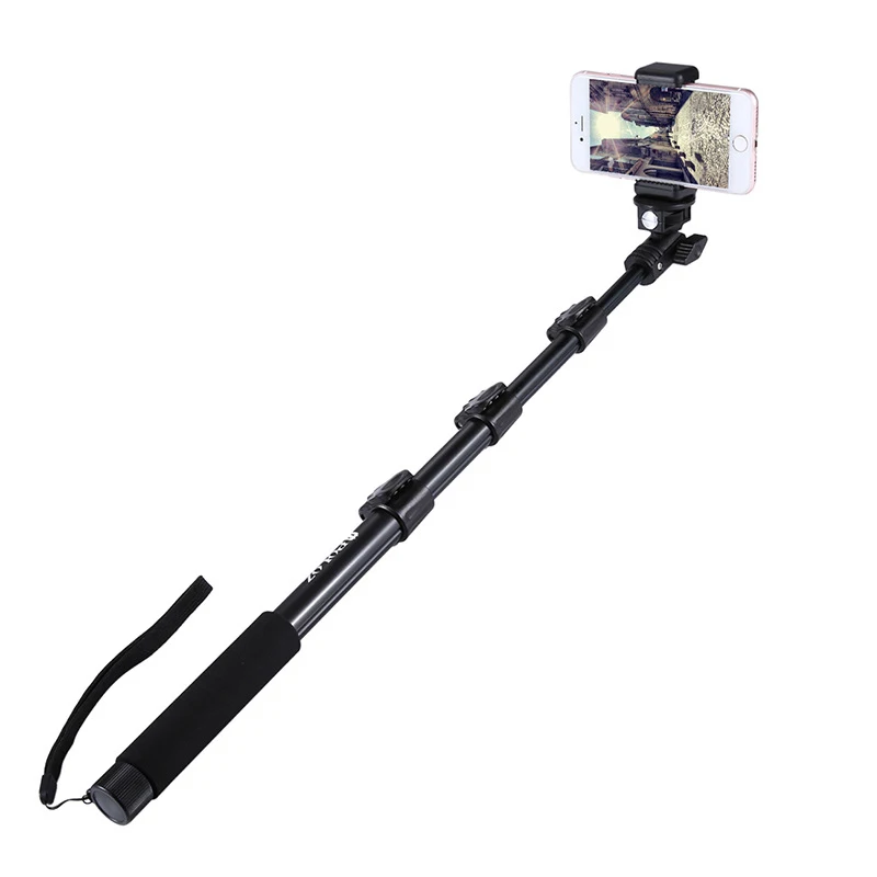 47 дюймов выдвижная для селфи палка Регулируемый монопод для GoPro Hero 7 6 5 4 DJI OSMO аксессуары для спортивной камеры