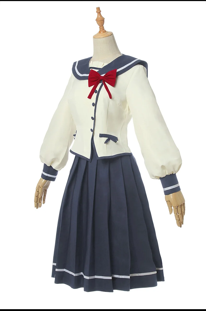 Аниме ORESUKI Sanshokuin Sumireko Косплей Костюм анютины глазки руда wo Suki nano wa Omae dake ka yo школьная форма женский костюм и парик