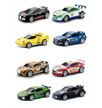 

Coke Can Mini RC Car 8 Colors Hot Sales 20Km/h Radio Remote Control Micro Racing Car 4 Frequencies Toy For Kids Gifts RC Models