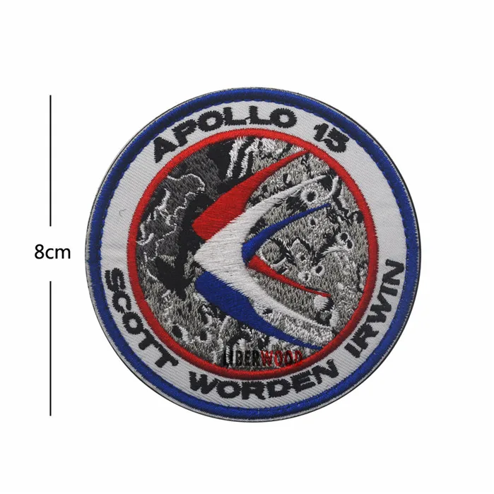 H SPACE "Аполлон" патч коллаж Apollo 1, 7, 8, 9, 10, 11, 12, 13, 14, 15, 16, 17, астронавт космический костюм программы сувенирная нашивка значок - Цвет: H